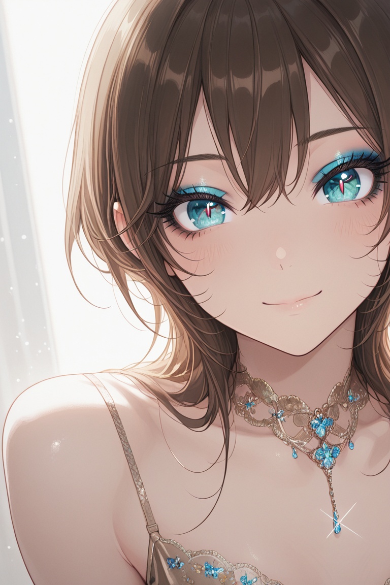 A Cute Cross-Dressing Boy,  androgynous beauty,  Beautiful eyes on Tensor.Art