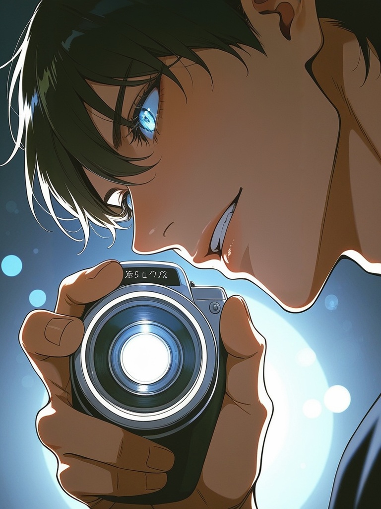 cleananime_luxe,  1man,  extreme foreshortening on Tensor.Art