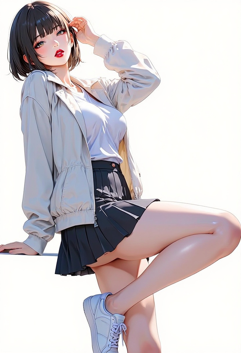 cleananime_luxe,  anime illustration,  full body on Tensor.Art
