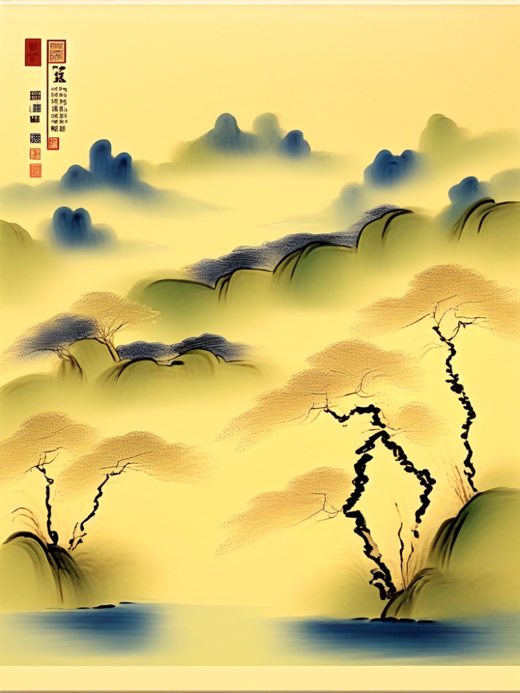 国风山水花 by 懿轩 on Tensor.Art