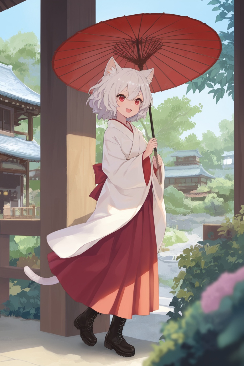 1girl,  solo,  outdoors on Tensor.Art