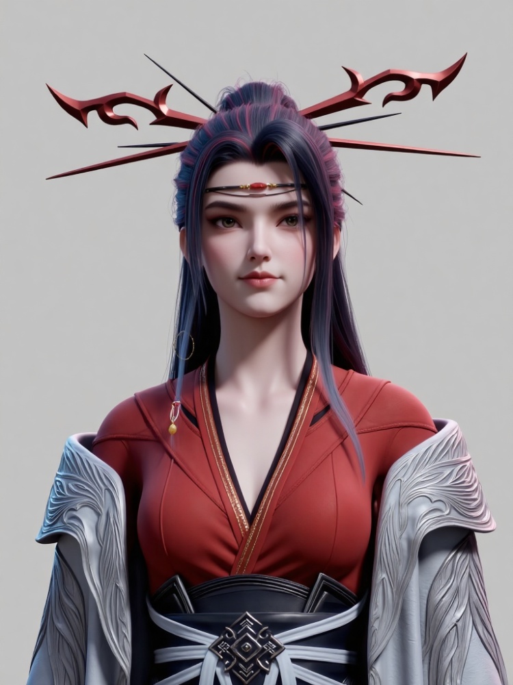 X映山红邪花侯-沧元图 by DeepBlue藍心 on Tensor.Art