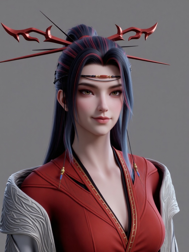 X映山红邪花侯-沧元图 by DeepBlue藍心 on Tensor.Art