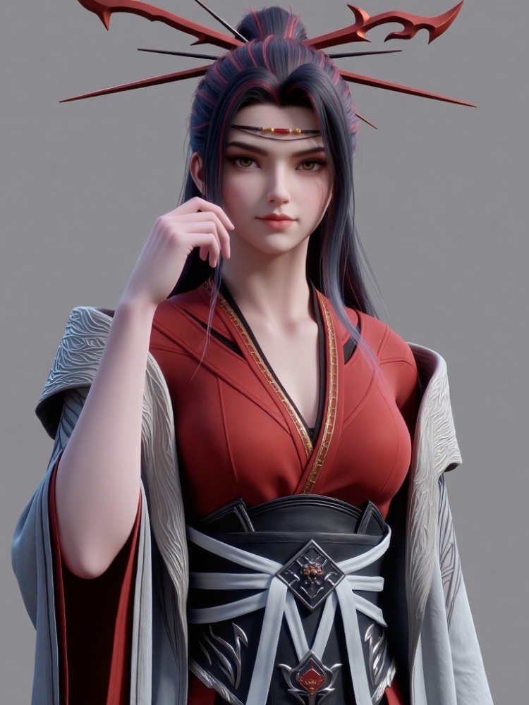 X映山红邪花侯-沧元图 by DeepBlue藍心 on Tensor.Art