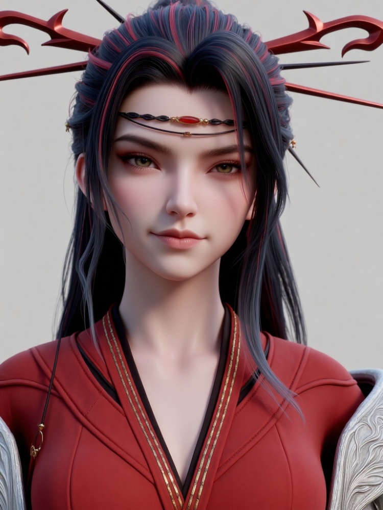 X映山红邪花侯-沧元图 by DeepBlue藍心 on Tensor.Art