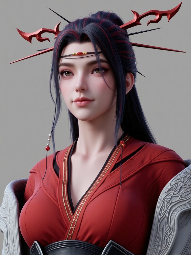 X映山红邪花侯-沧元图 by DeepBlue藍心 on Tensor.Art