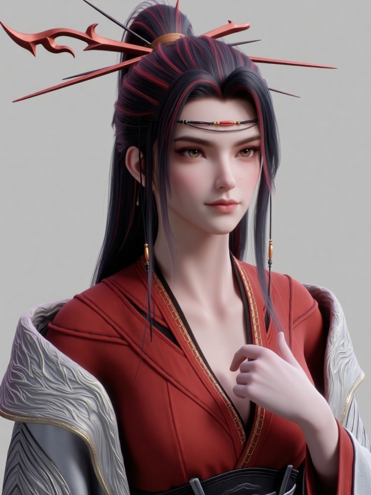 X映山红邪花侯-沧元图 by DeepBlue藍心 on Tensor.Art