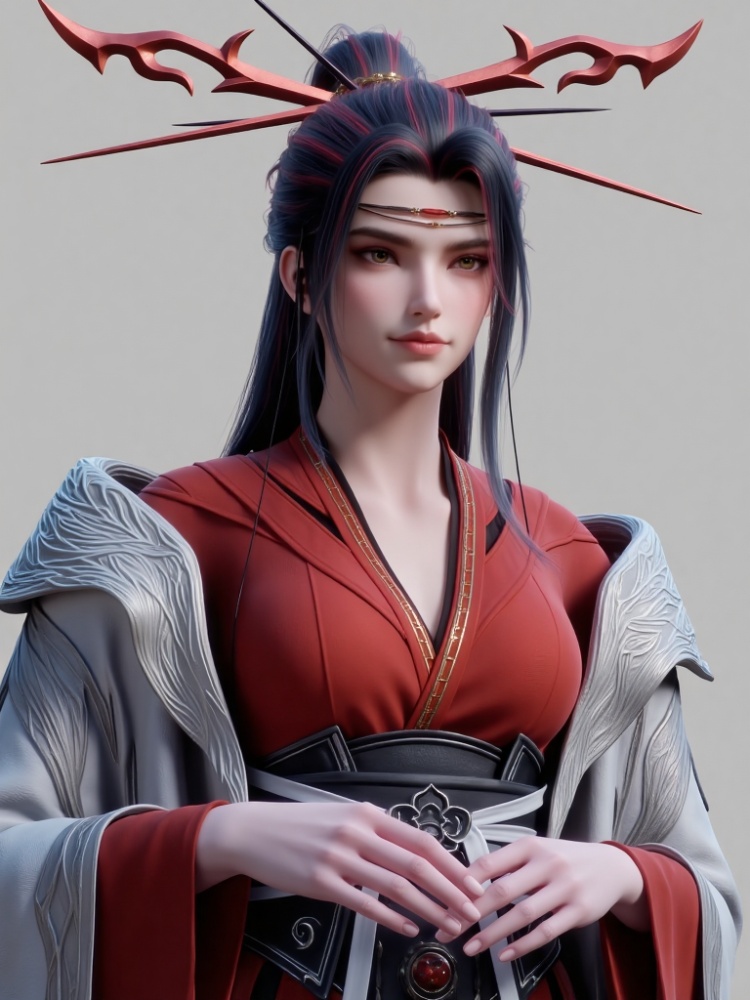 X映山红邪花侯-沧元图 by DeepBlue藍心 on Tensor.Art