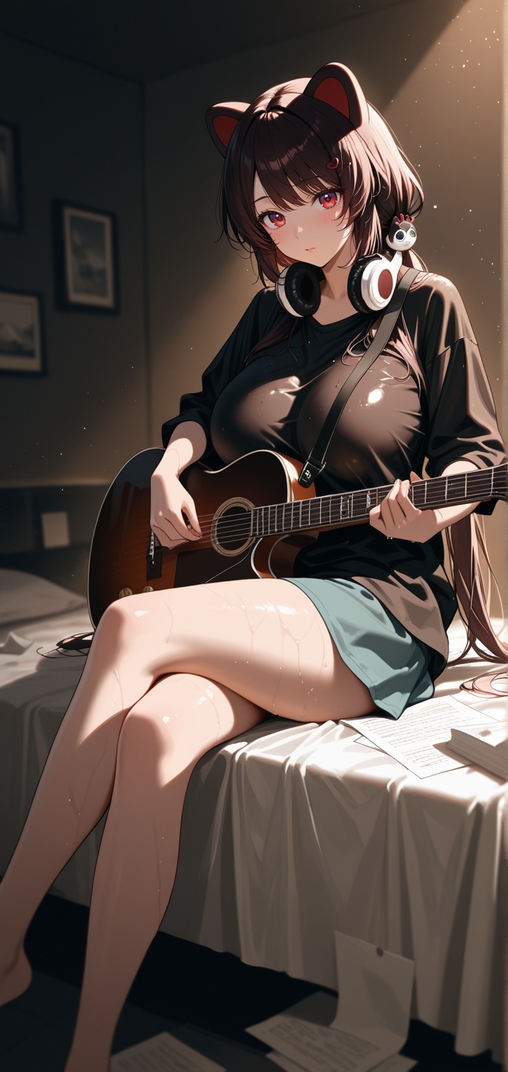 Detailed Anime,  light particles,  stunning image on Tensor.Art