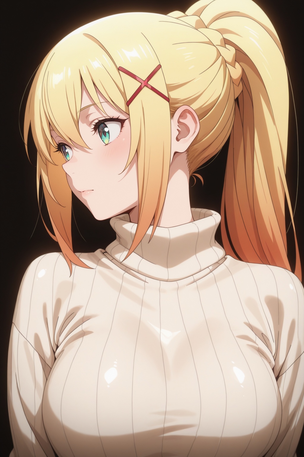 1girl,  solo,  sweater on Tensor.Art