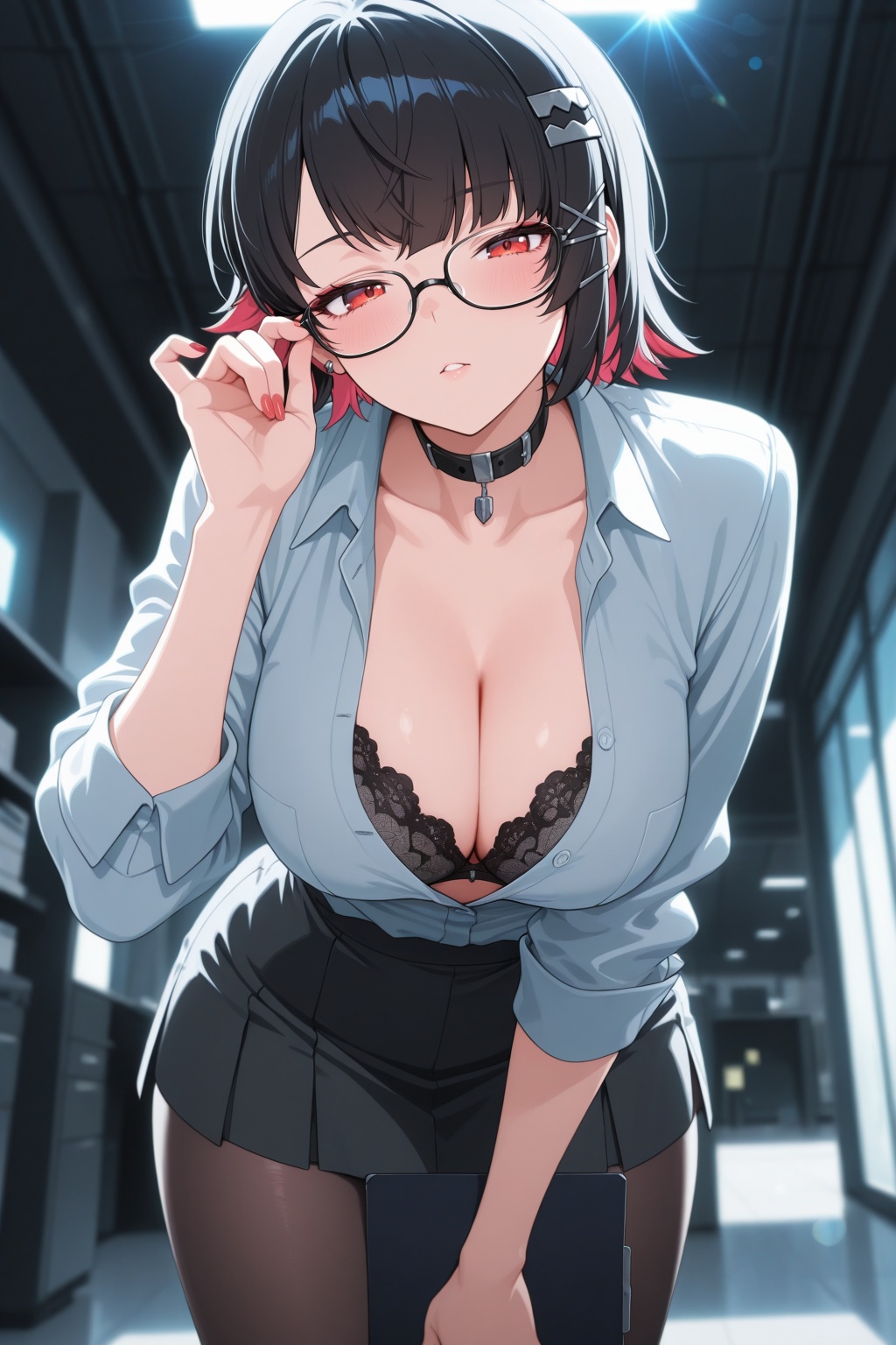 1girl,  solo,  mature girl on Tensor.Art