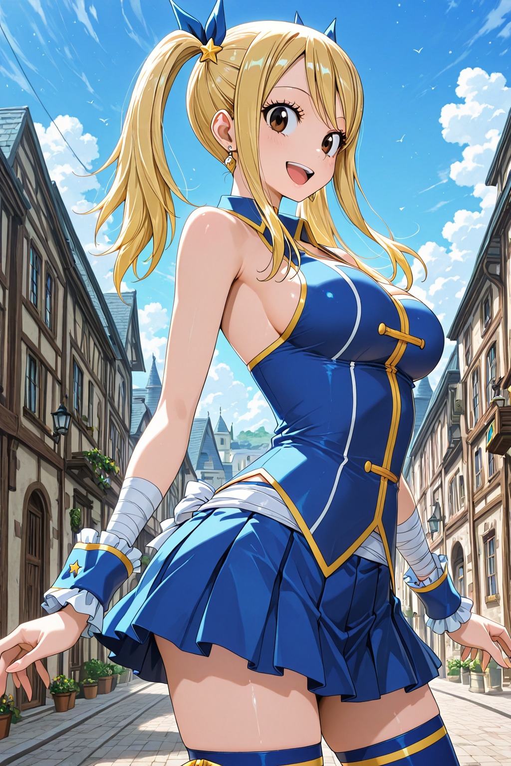 lucy heartfilia,  1girl,  solo on Tensor.Art