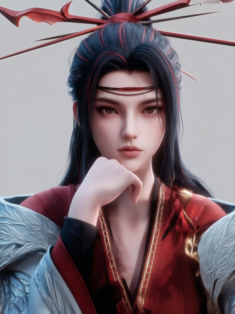 X映山红邪花侯-沧元图-Qwen by DeepBlue藍心 on Tensor.Art