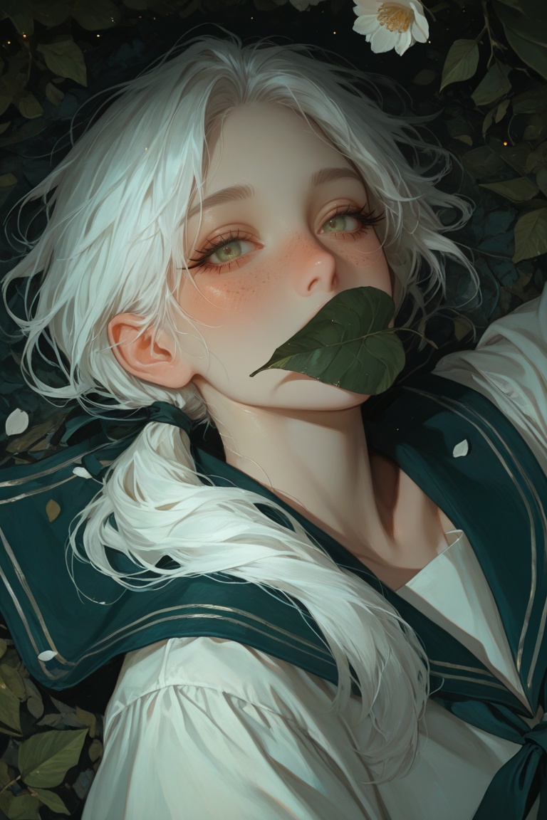 (dynamic pose:1.2,  dynamic composition,  dynamic angle) 1girl on Tensor.Art