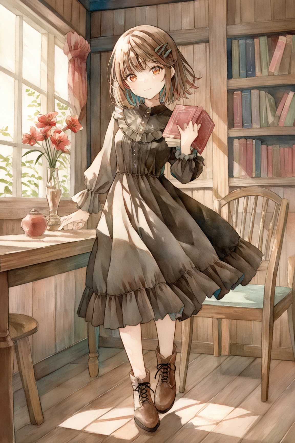 1girl,  solo,  full body on Tensor.Art