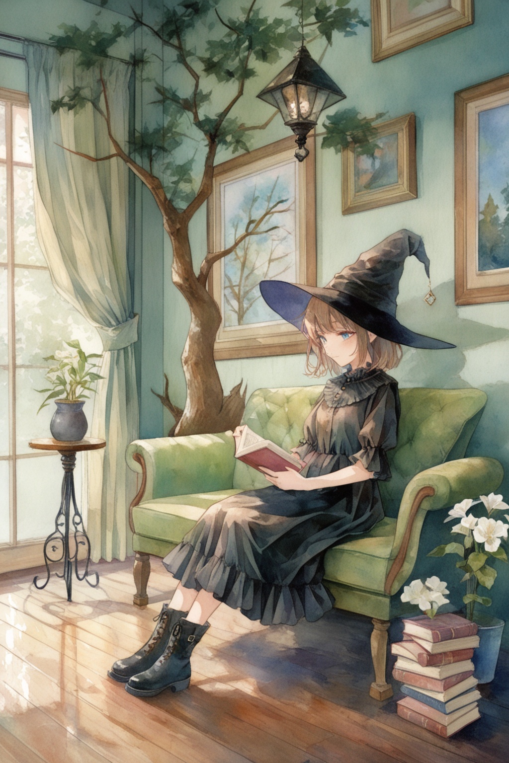 1girl,  solo,  full body on Tensor.Art