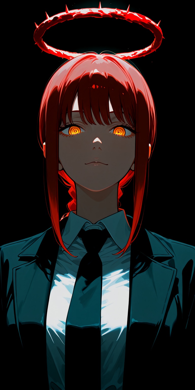 necktie,  black necktie,  white shirt on Tensor.Art