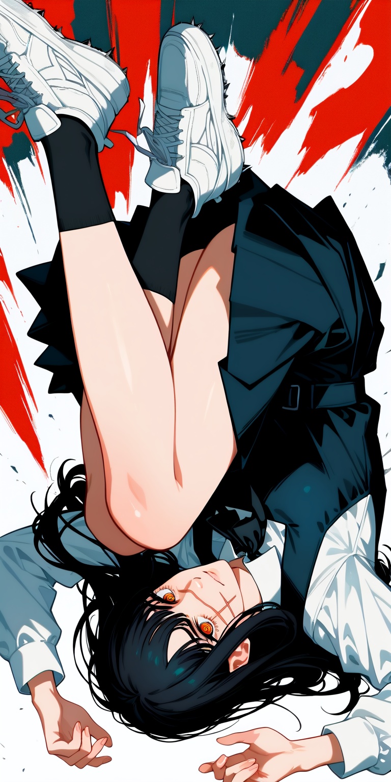 sleeveless dress,  white shirt,  1girl on Tensor.Art