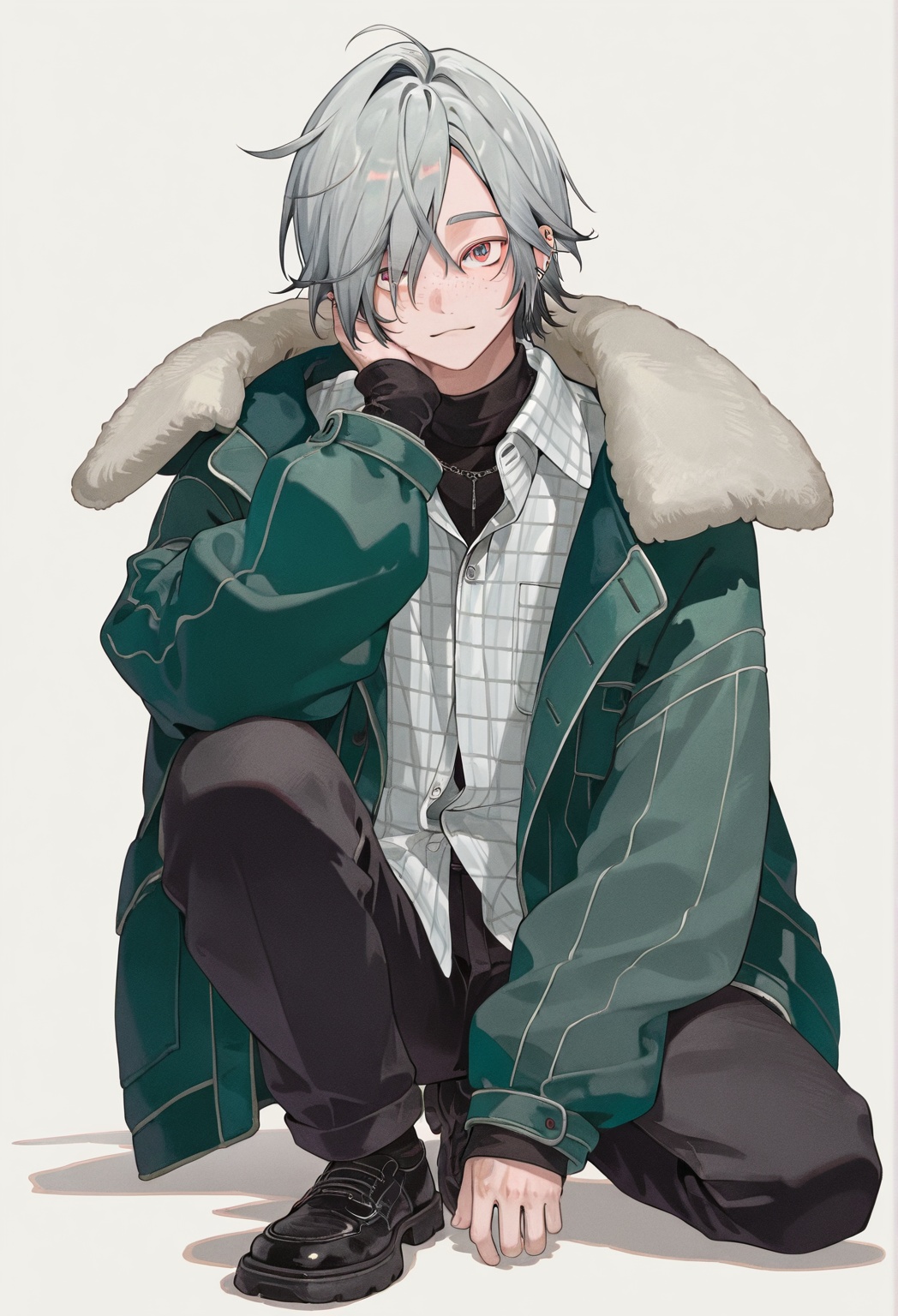 1boy,  solo,  face focus on Tensor.Art