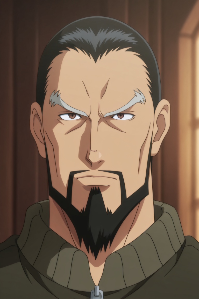(anime screencap),  solo,  focus male on Tensor.Art