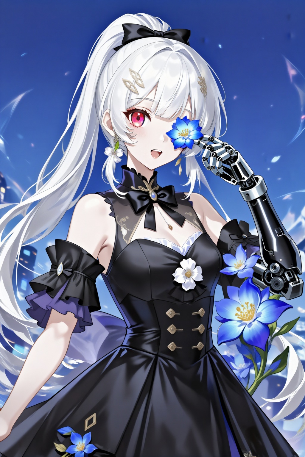 二次元,  1女孩,  独唱 by 蔚蓝Blue on Tensor.Art