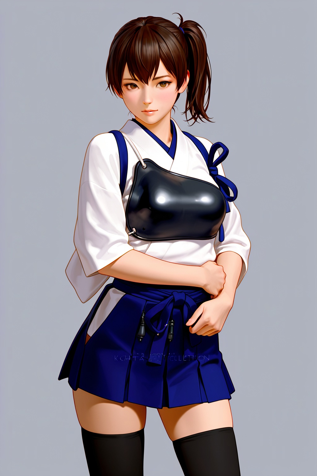 A realistic style,  1girl,  thighhighs by 你忠诚的舔狗真的真的 on Tensor.Art