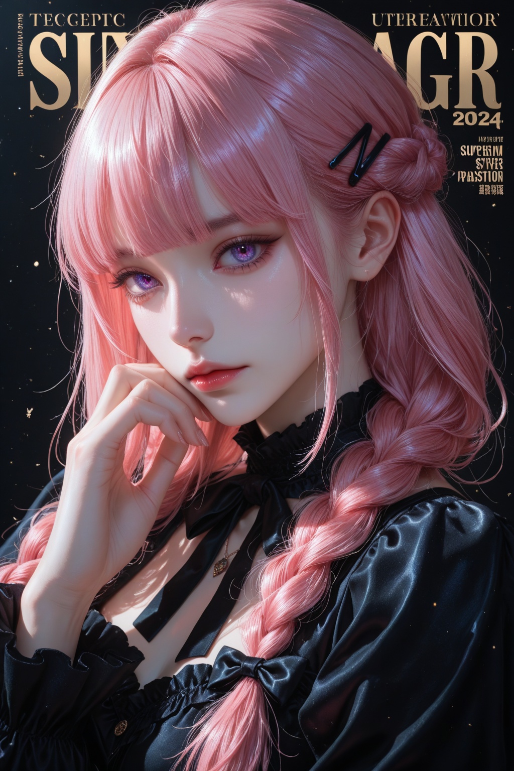 1girl,  solo,  long hair by 月老板 on Tensor.Art