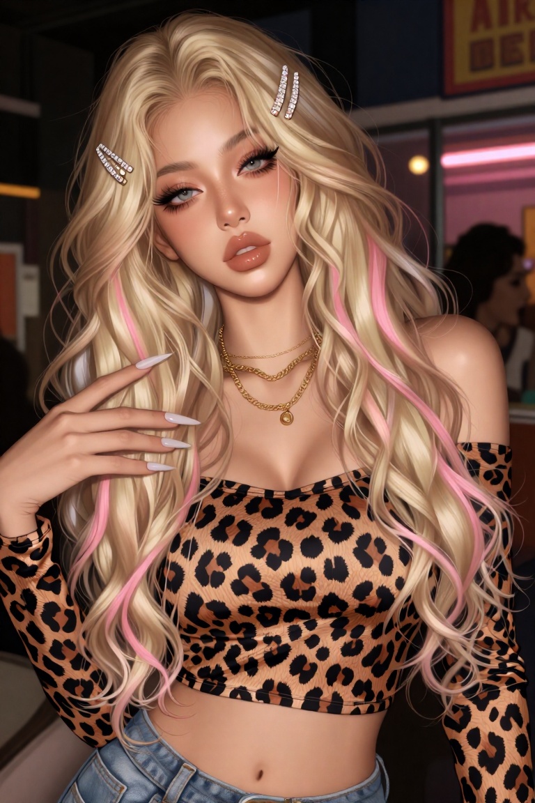 beautiful,  ***** woman,  gyaru style on Tensor.Art