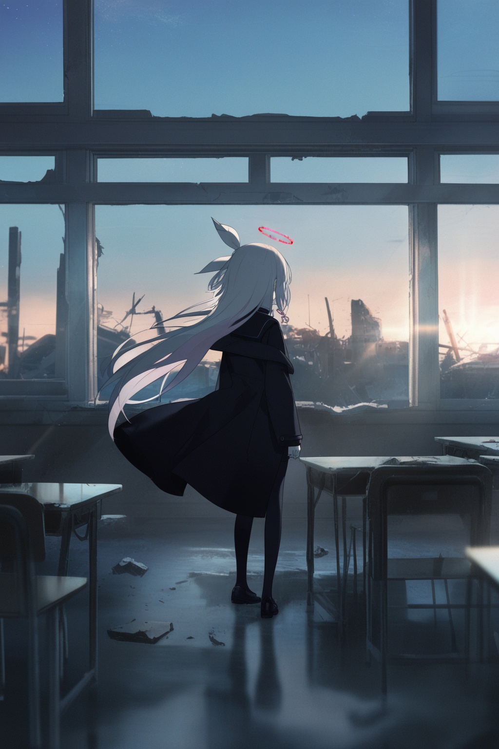 1girl,  plana \(blue archive\),  halo on Tensor.Art