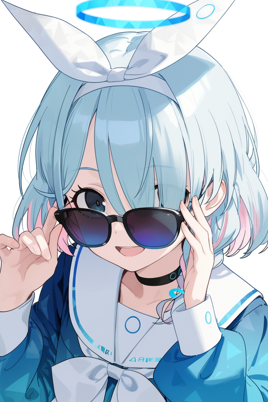 1girl,  solo,  arona \(blue archive\) on Tensor.Art