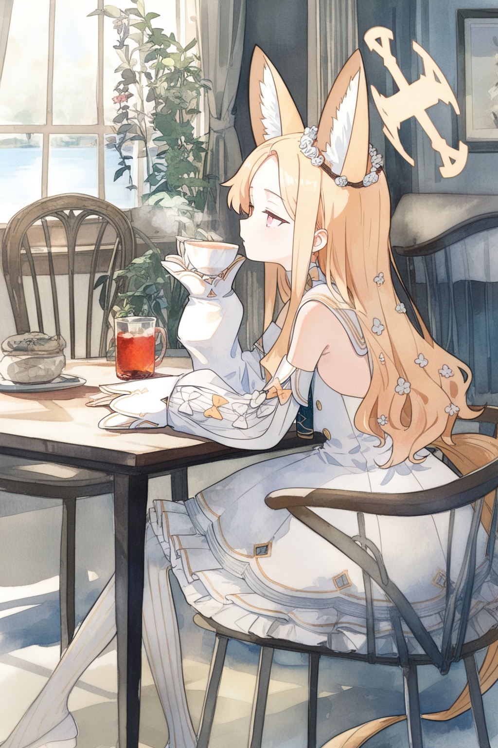 1girl,  solo,  seia \(blue archive\) on Tensor.Art