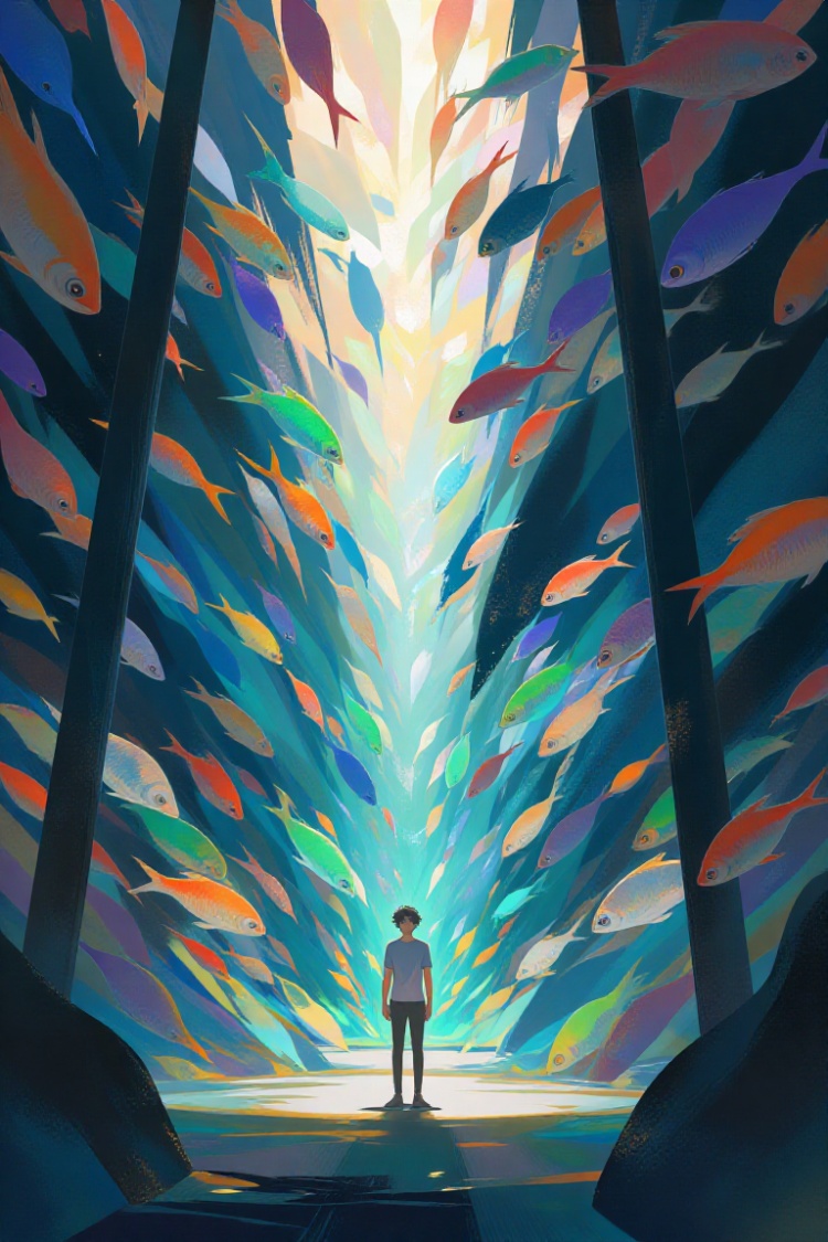 随心所欲（抽象艺术）#Z-Image by 让AI更感性 on Tensor.Art