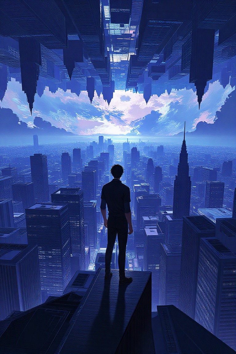 The image is a detailed stylized illustration,  Digital art,  Digital art with rich details by 让AI更感性 on Tensor.Art