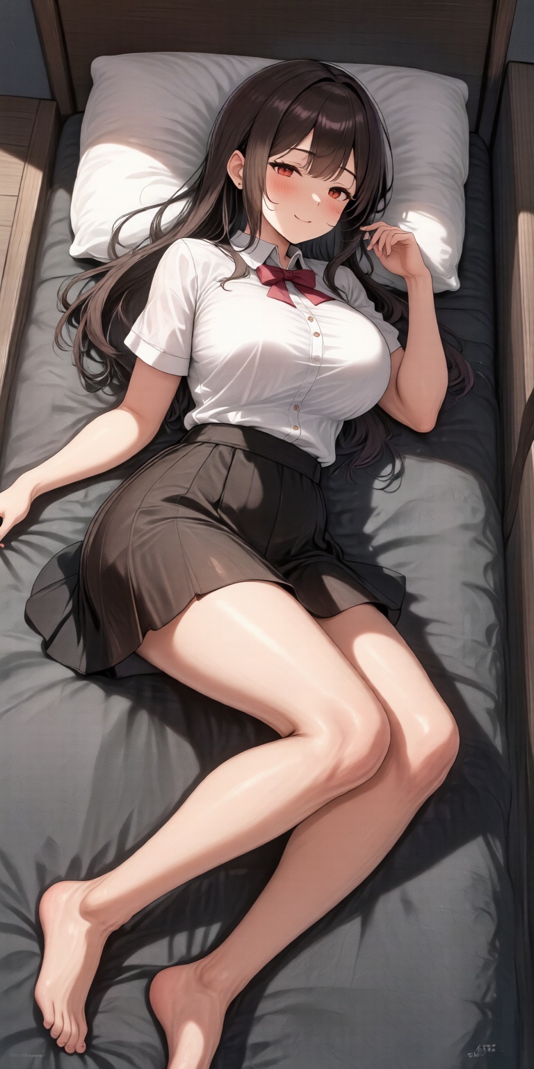 二次元,  少女,  睡衣 by bkz不可知 on Tensor.Art