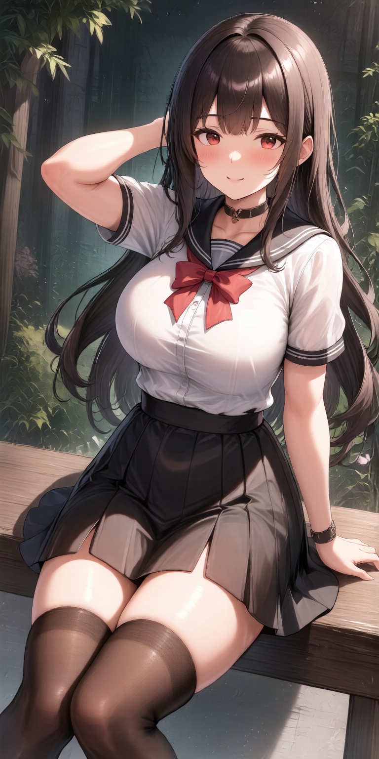 二次元,  少女 by bkz不可知 on Tensor.Art