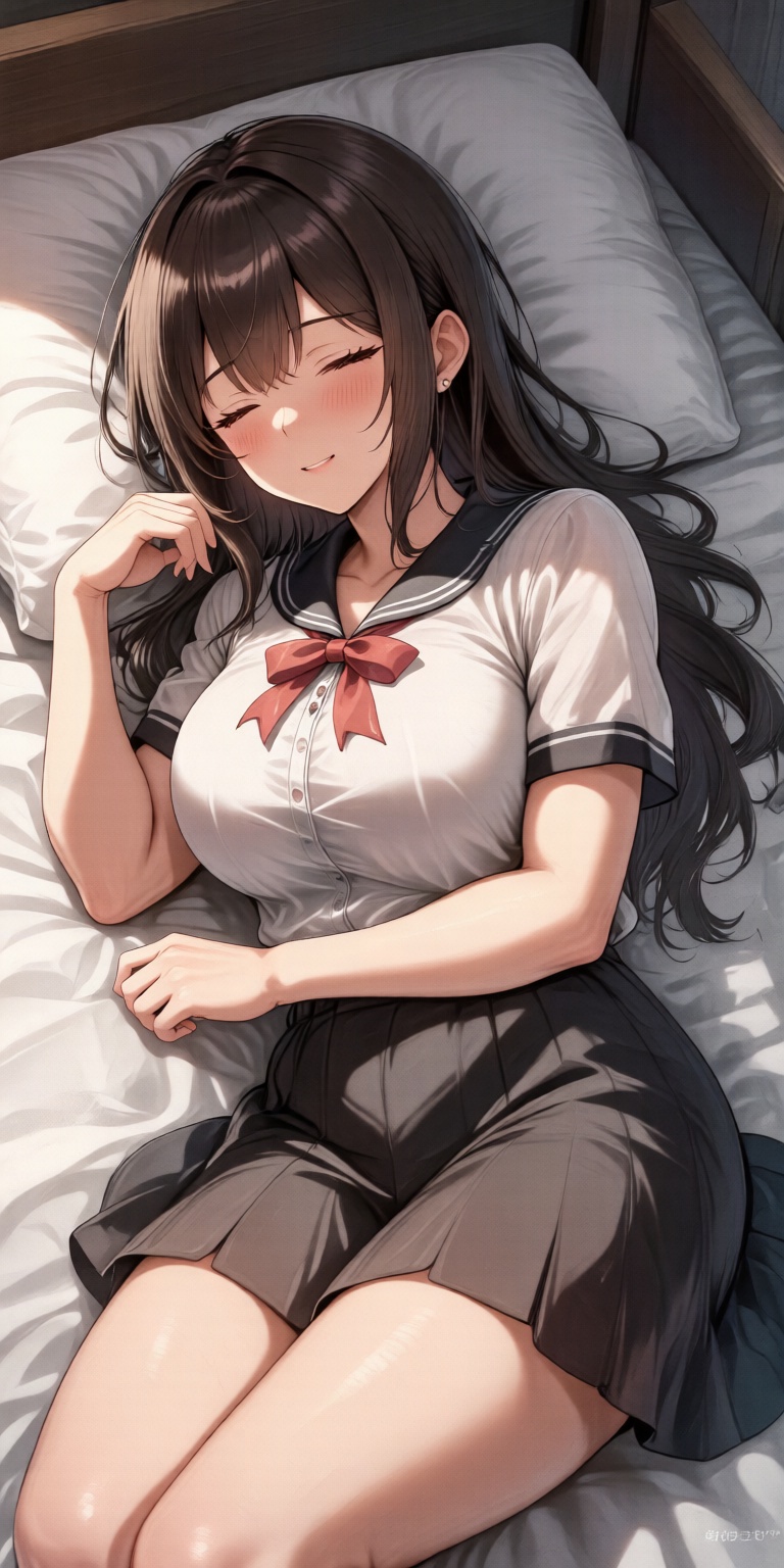 二次元,  少女,  睡衣 by bkz不可知 on Tensor.Art
