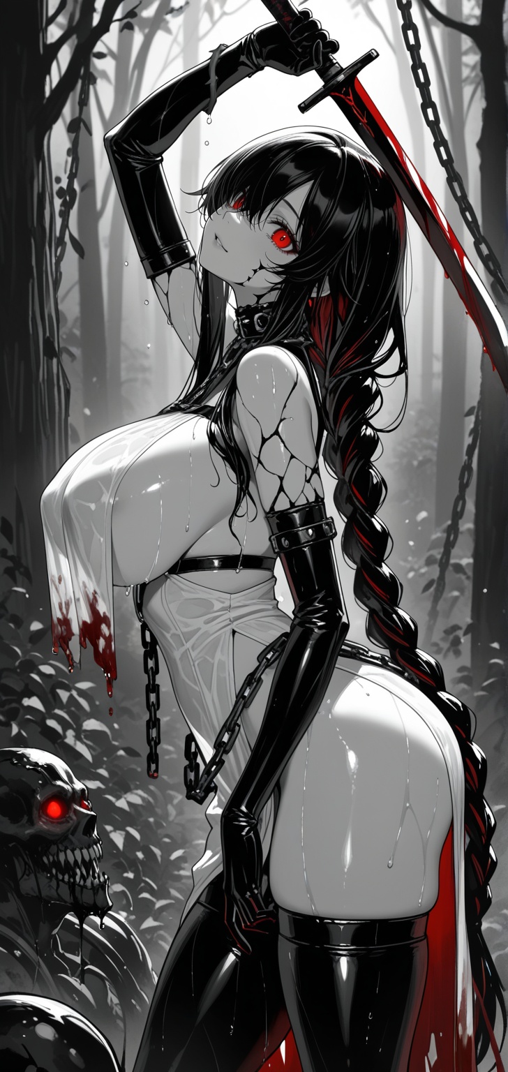 1girl,  solo,  long hair on Tensor.Art
