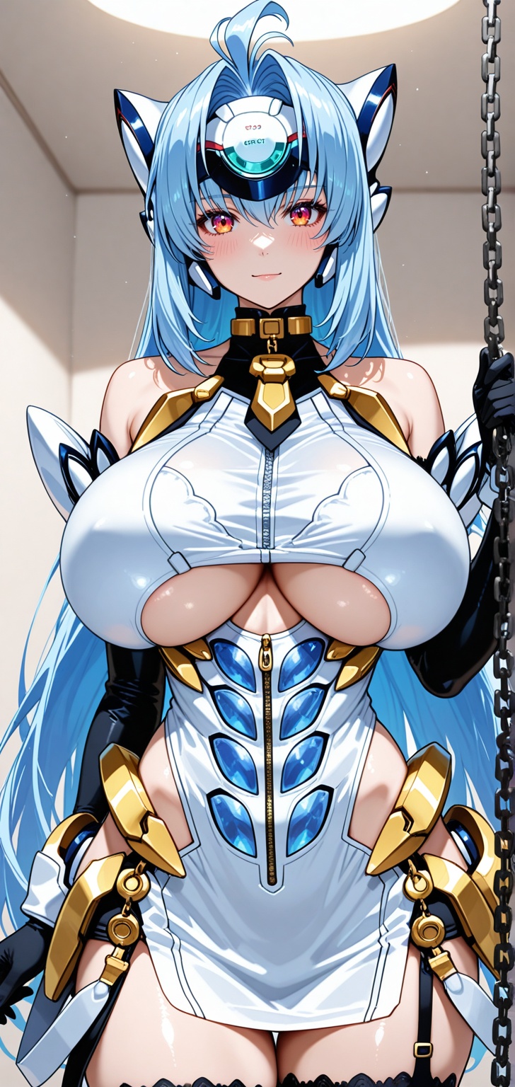 Xenosaga,  KOS-MOS FIX,  huge boobs on Tensor.Art