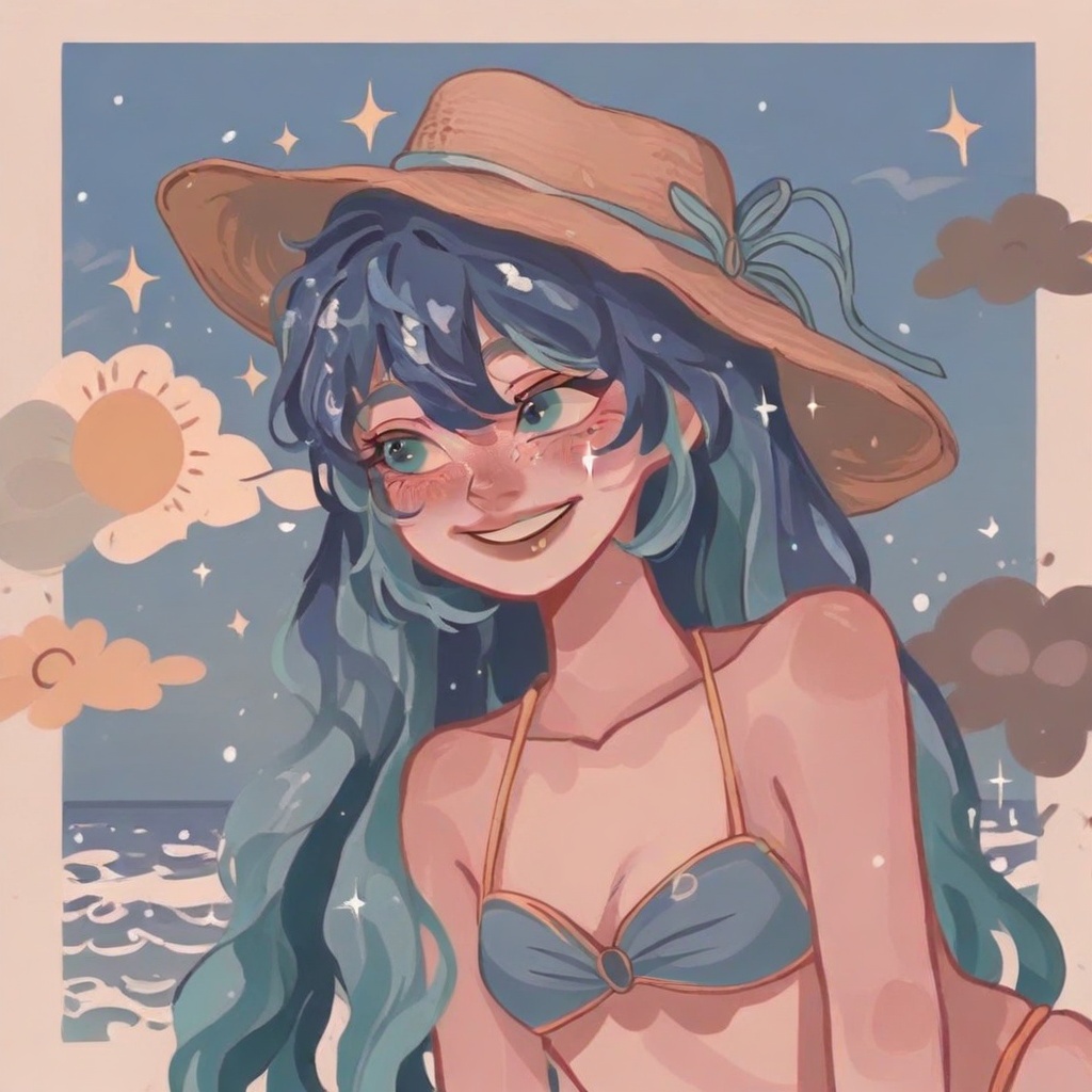 icon_lora,  cartoon,  cute border on Tensor.Art
