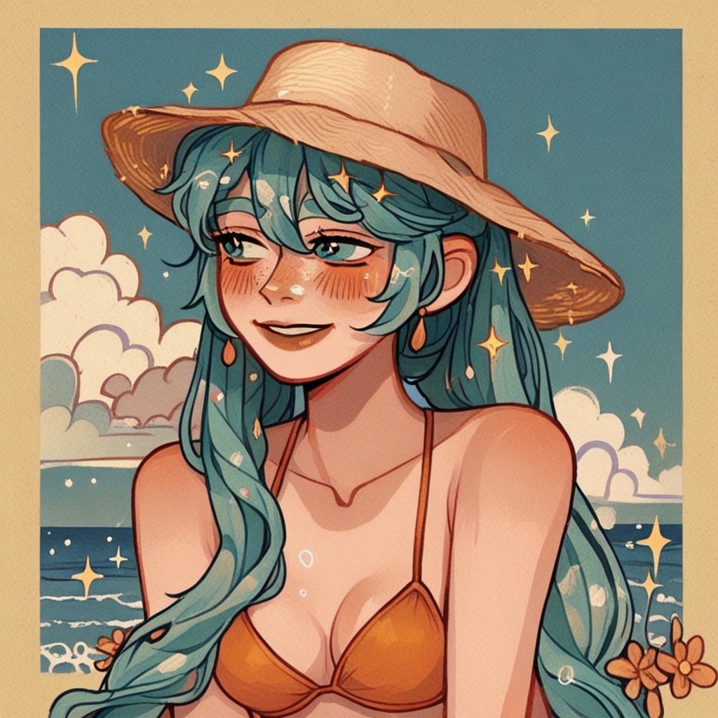 icon_lora,  cartoon,  cute border on Tensor.Art