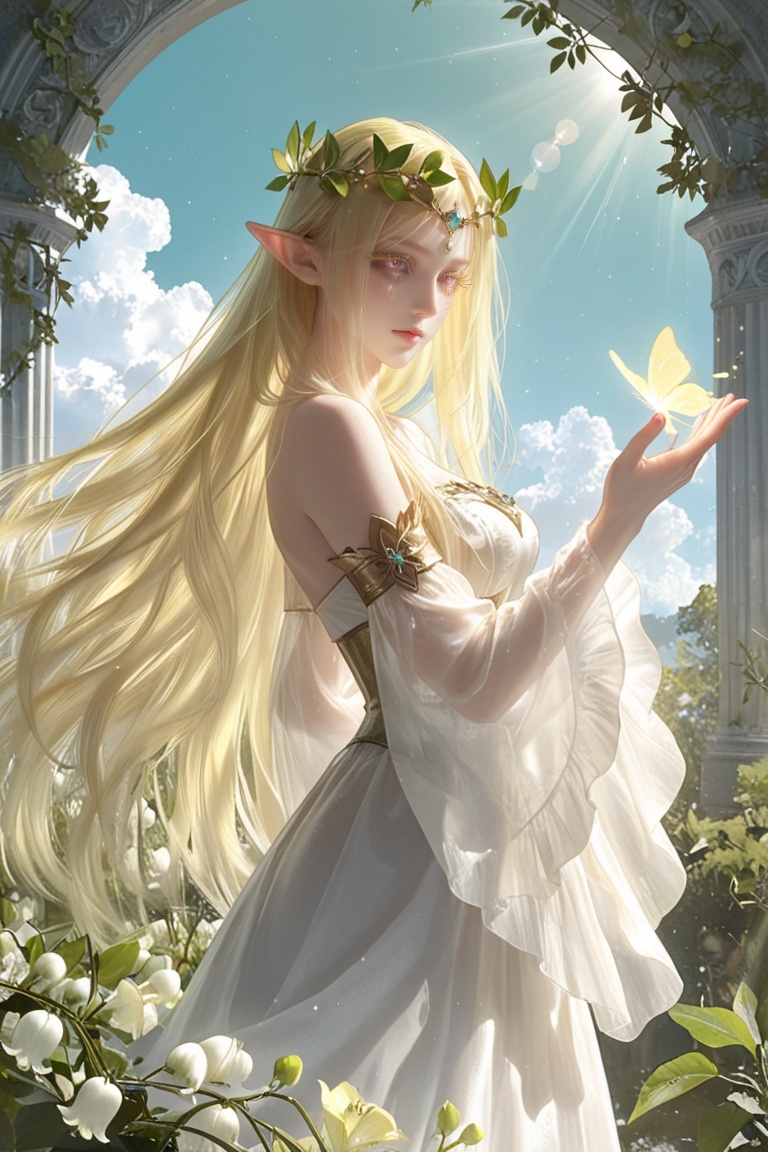 1 girl,  solo,  half body shot on Tensor.Art