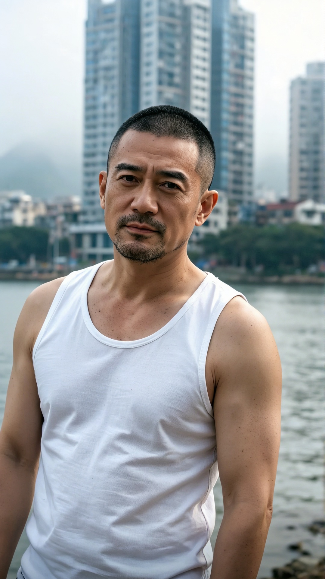 高清晰,  4K,  帅气中年男子 by 一起旅行 on Tensor.Art