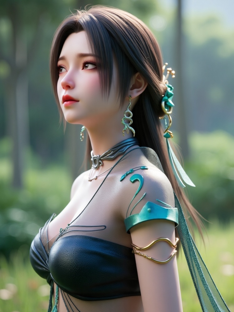 X雨师妾-搜神记-螭羽仙子 by DeepBlue藍心 on Tensor.Art