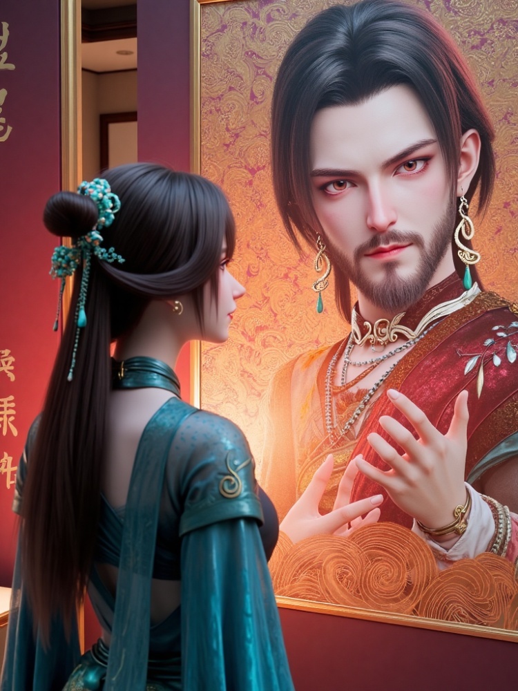 X雨师妾-搜神记-螭羽仙子 by DeepBlue藍心 on Tensor.Art