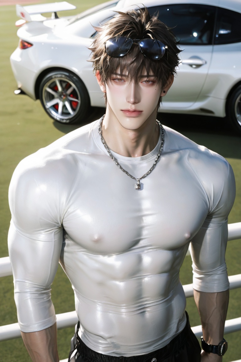 Muscular,  1boy,  male on Tensor.Art
