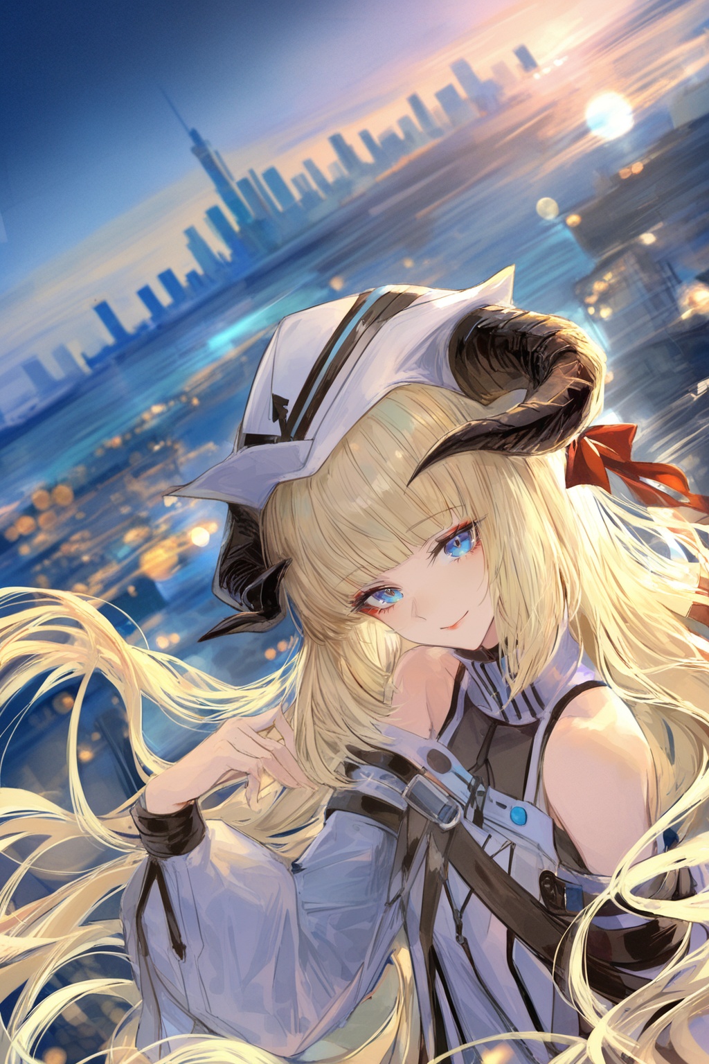 nightingale \(arknights\),  arknights,  1girl on Tensor.Art