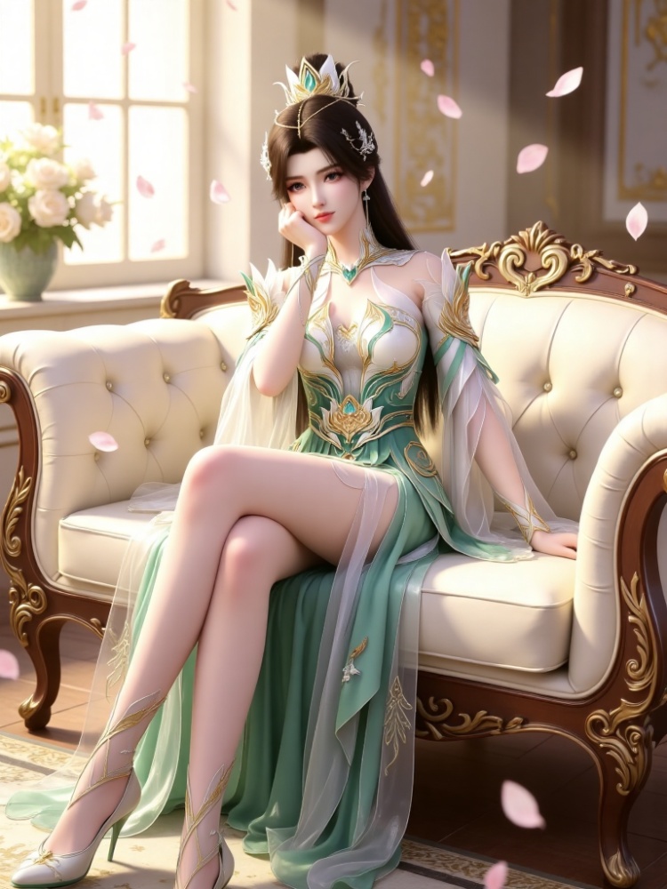 斗破苍穹-萧熏儿斗圣 by 风 on Tensor.Art
