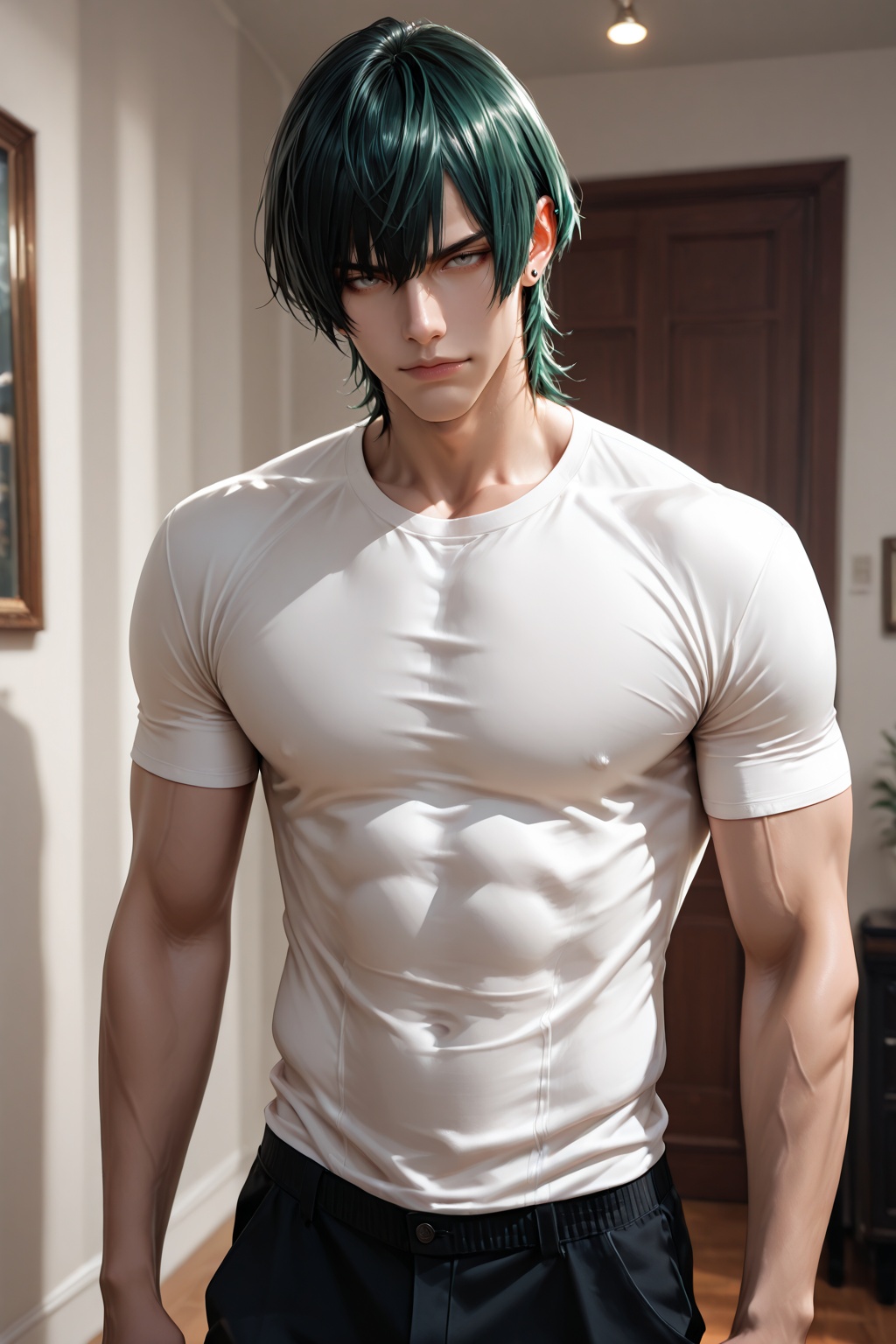 ........ 1boy,  solo,  ((tall 190 cm)) on Tensor.Art