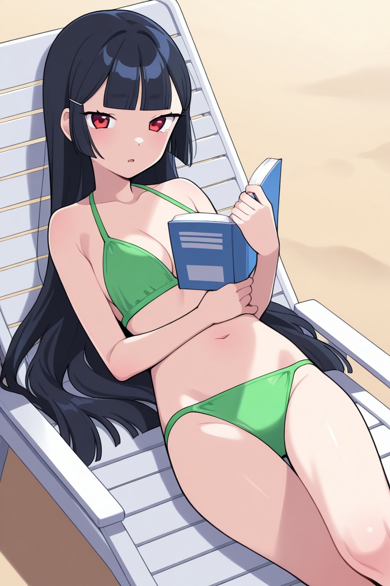 kurofusasuguri,  1girl,  solo on Tensor.Art