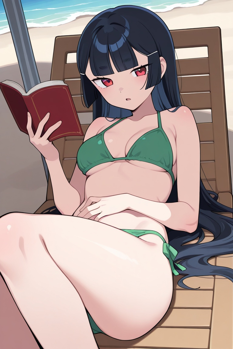 kurofusasuguri,  1girl,  solo on Tensor.Art